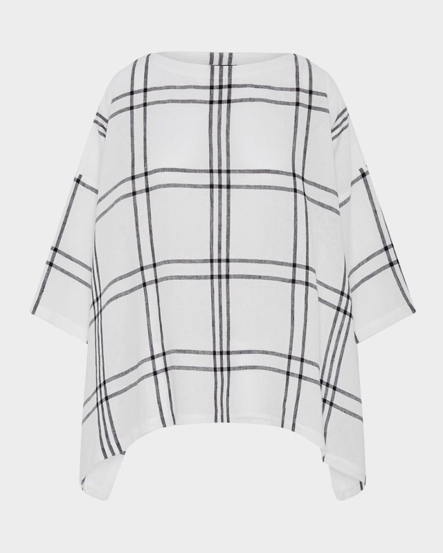 DPS Scoop-Neck 3/4-Sleeve Top (Mid Plus Length)